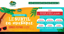 Desktop Screenshot of lesubtil.com